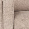 Braden 3-seter sofa brun eikben/lys beige