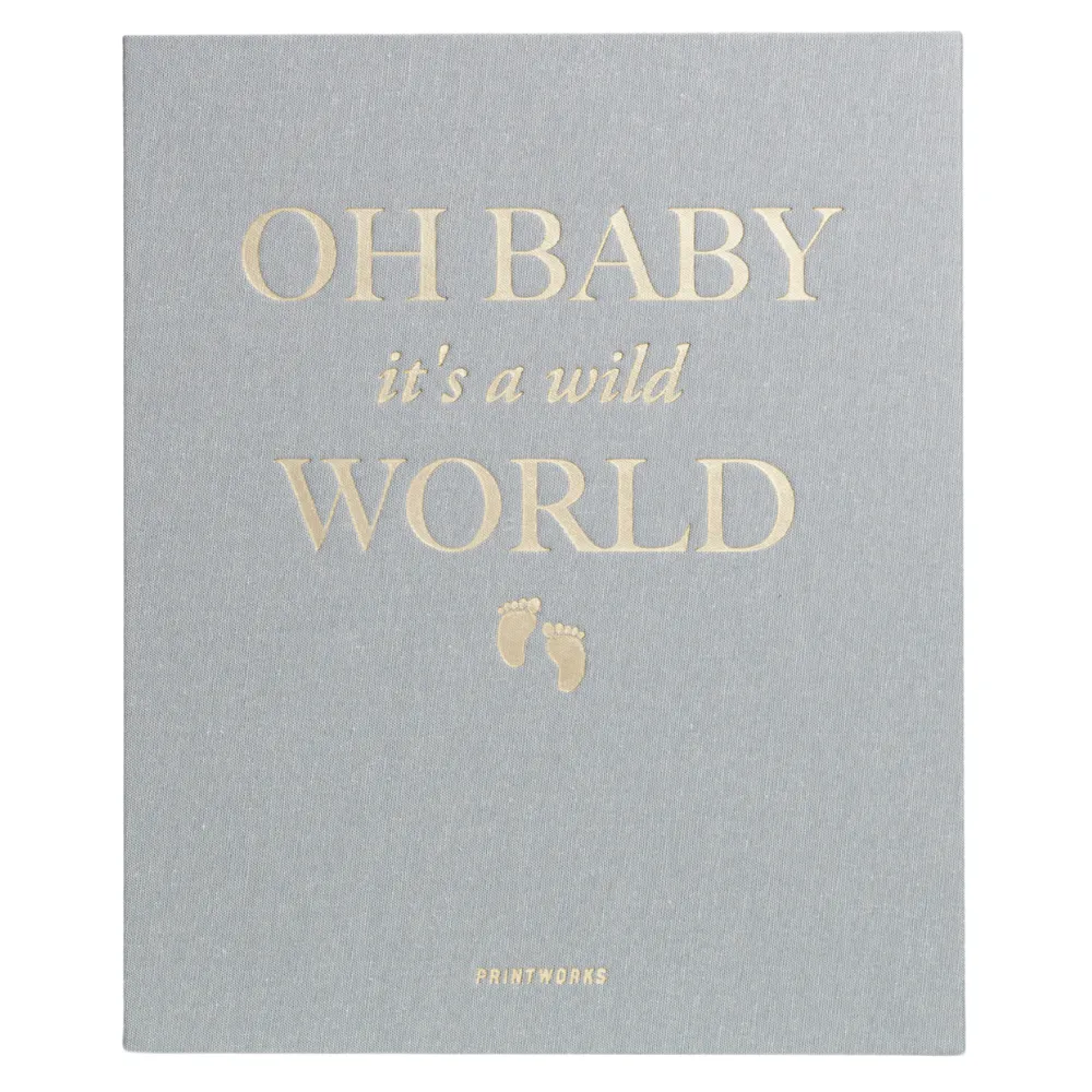Printworks, Fotoalbum - Baby Its A Wild World, Mint