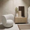 Rico Lounge Lenestol Soft Bouclé - Off-white/Sand