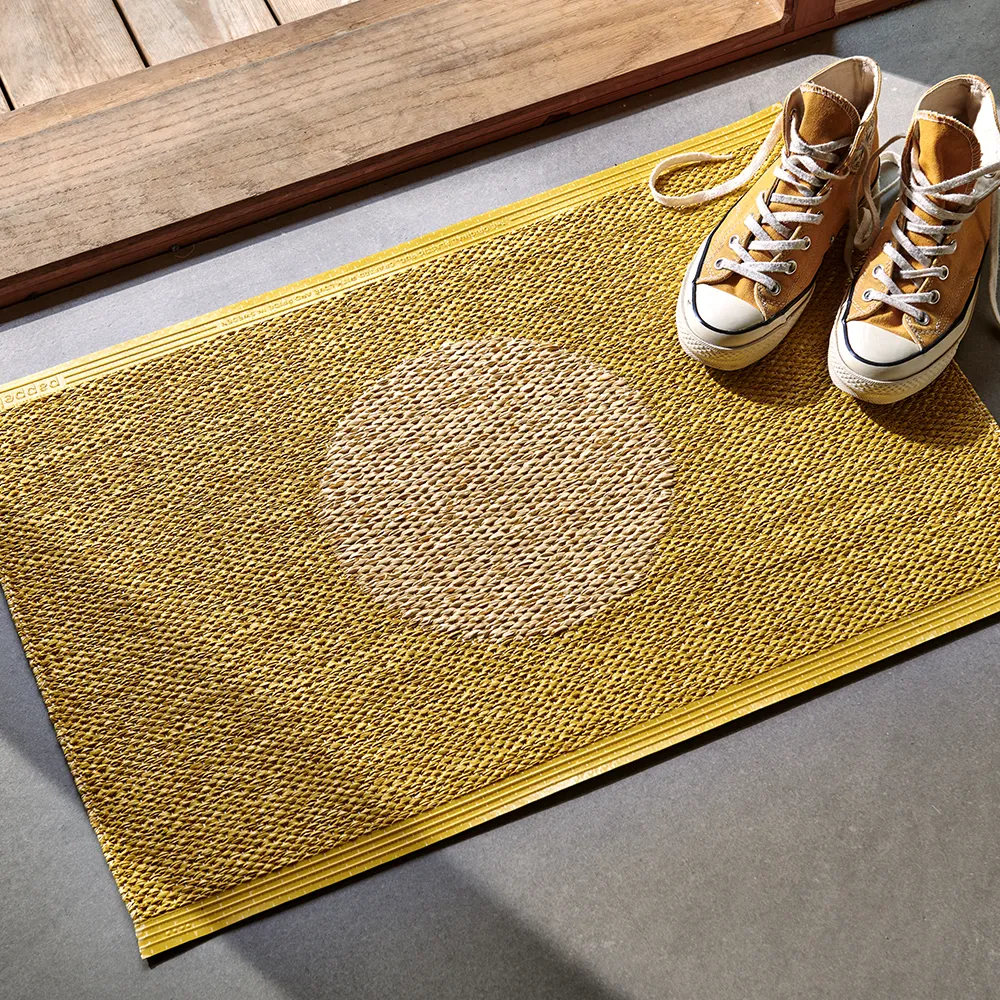 Vera Pop teppe Mustard/Pale Yellow 70 x 50cm