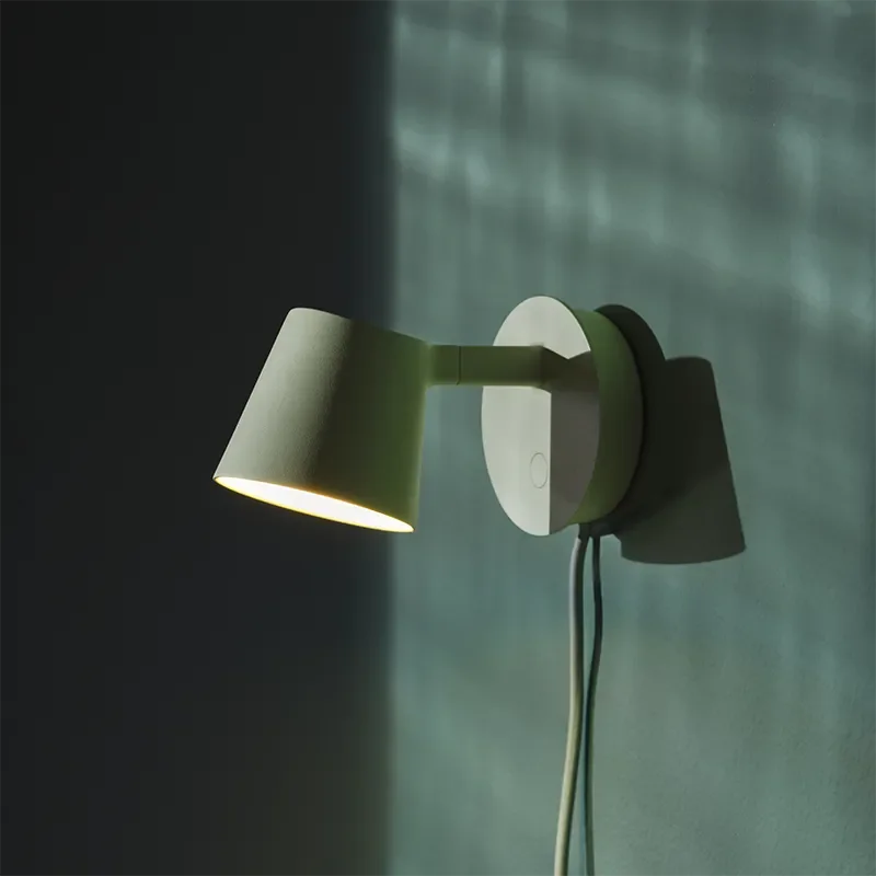Tip vegglampe - Black