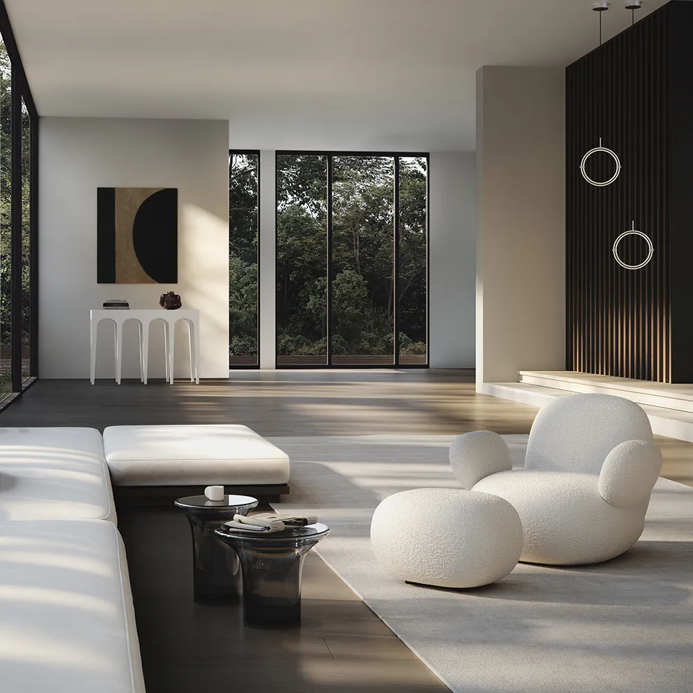 Toe Lenestol flat - Off White