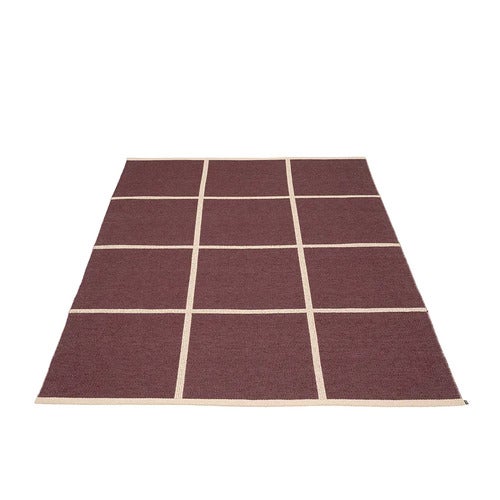 Vevd Teppe Criss Burgundy 180x260 cm