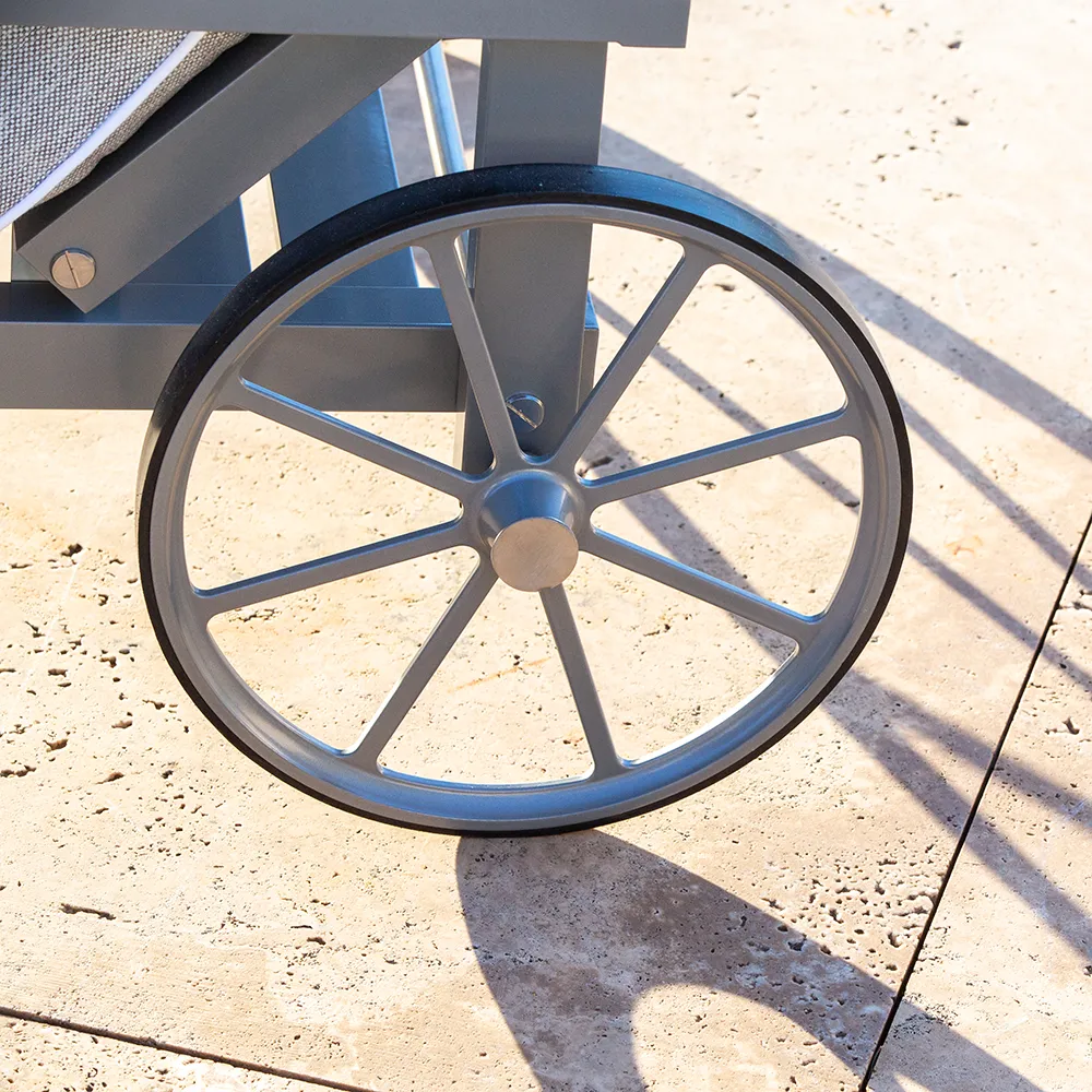 Solseng aluminium grå 