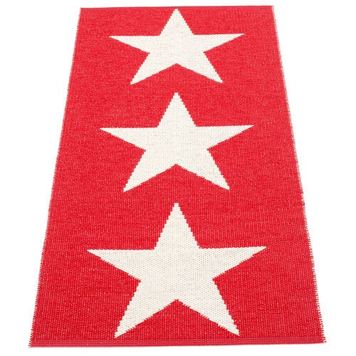 Viggo matte 70x150 cm one red / vanilla 