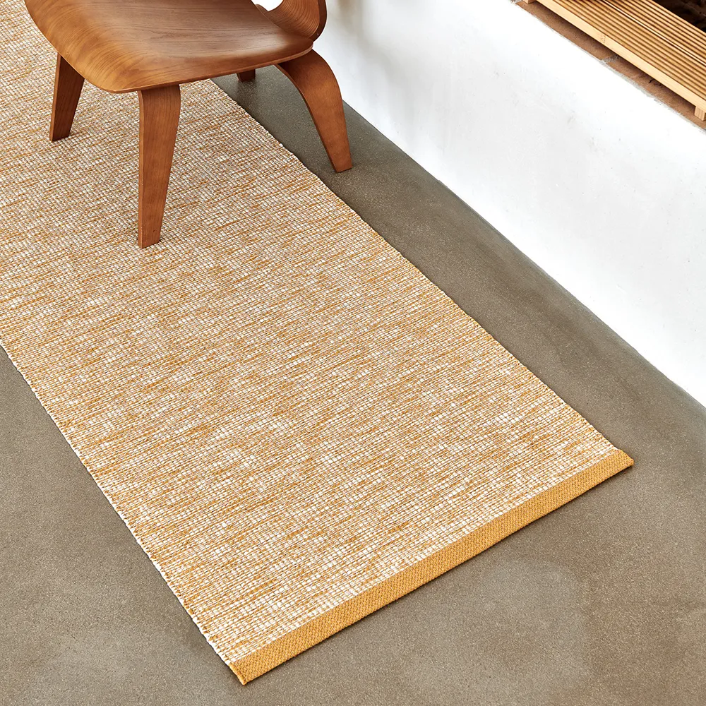 Sam teppe 70 x 225 cm Ochre/Fossil Grey