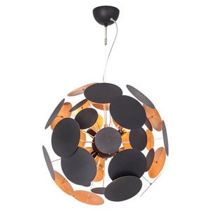 Planet Taklampe Ø50cm Svart/Gull 