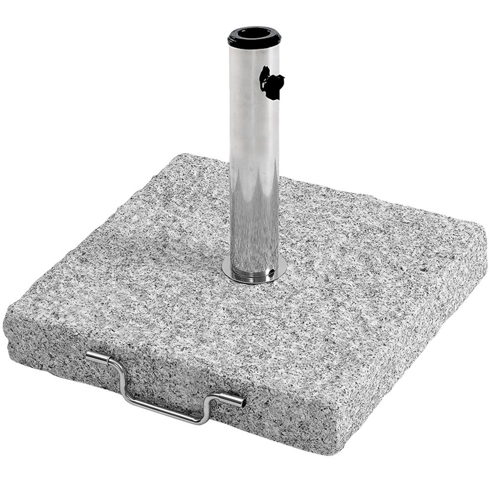 Mito parasollfot 30 kg lys granitt Brafab