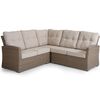 Ashfield hjørnesofa beige Brafab