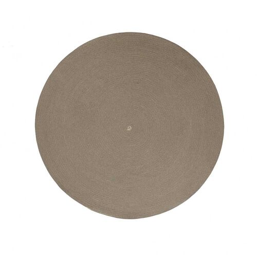 Circle Rug 140 Cm Taupe