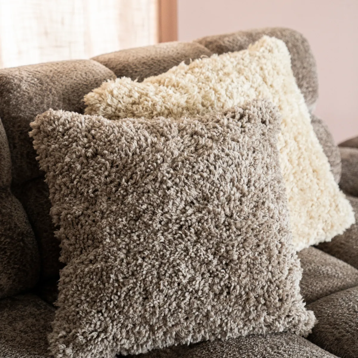 Pillow Fez - taupe 50x50 cm