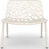 Forest loungelenestol Creamy White 