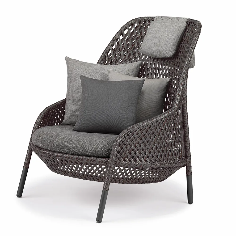 AHNDA wingchair ACC vulcano 0305 graphite 0108