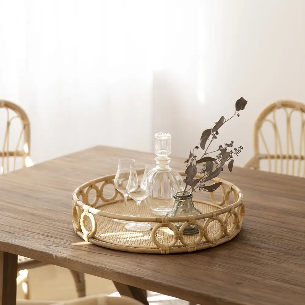 Mira brett Ø45 cm Natur