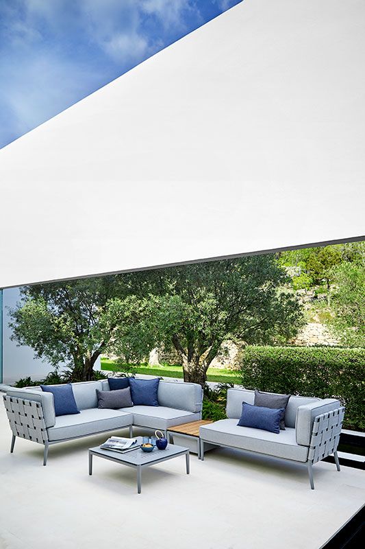 Conic Box Table Lys grå