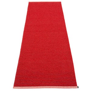 Mono matte 70x200 cm dark red / red 