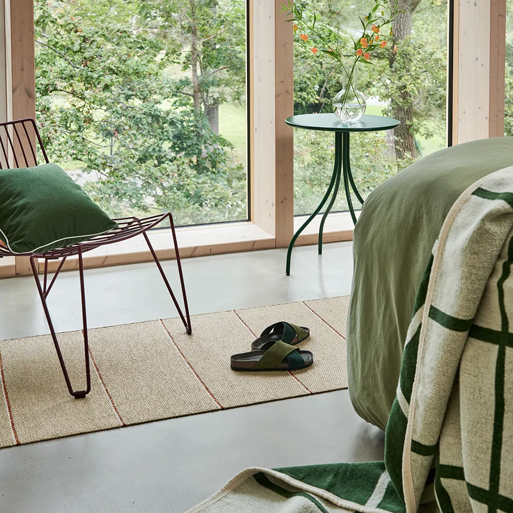 Lea teppe Beige/Rust/Vanilla 70 x 300 cm