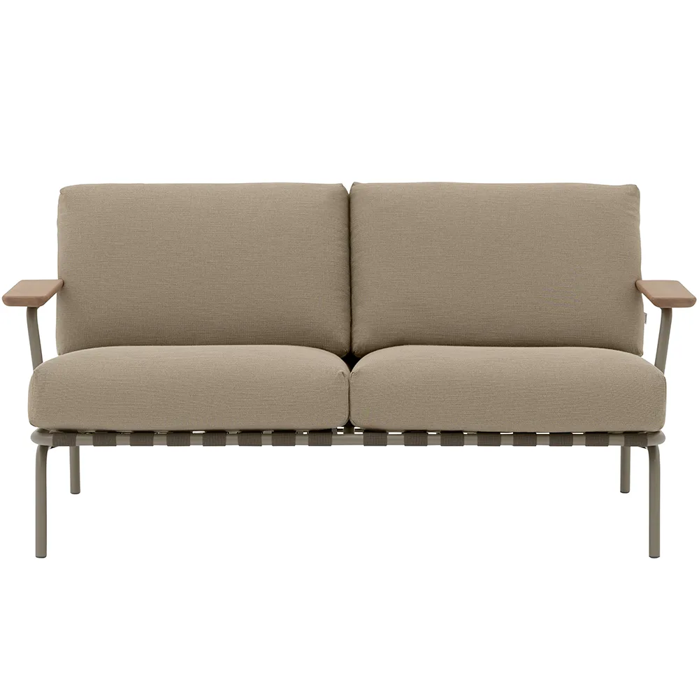 Muuto, Settle 2-seters sofa Ribbed Weave 5/Taupe Muuto, Settle 2-seters sofa Ribbed Weave 5/Taupe
