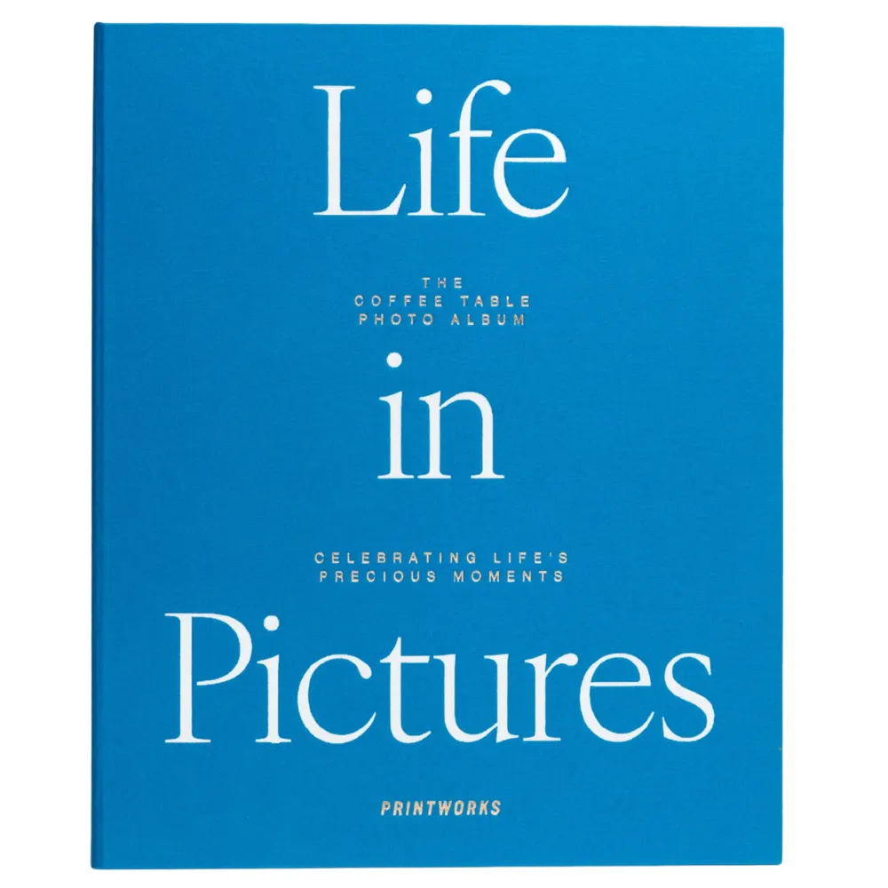 Printworks, Fotoalbum - Life in Pictures, Blue