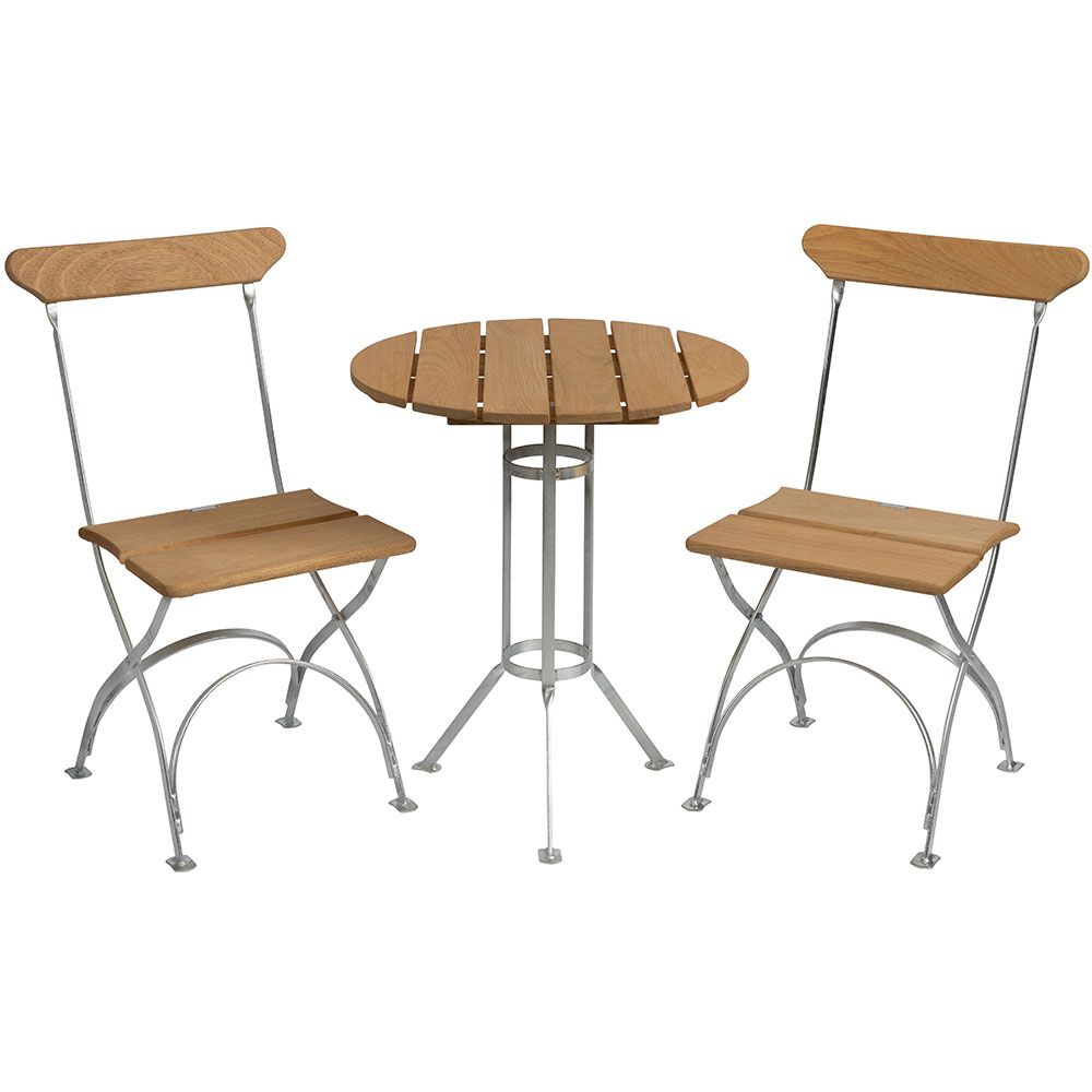 Grythyttan Stålmöbler bryggeri cafégruppe eik