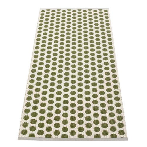 Noa matte 70x150 cm Dark Olive/Vanilla