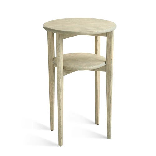 Mira nattbord grå oljet ask