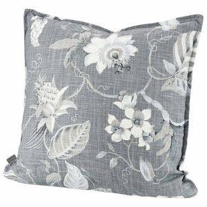 Putetrekk Mabelle hvit/grå 50 X 50 cm