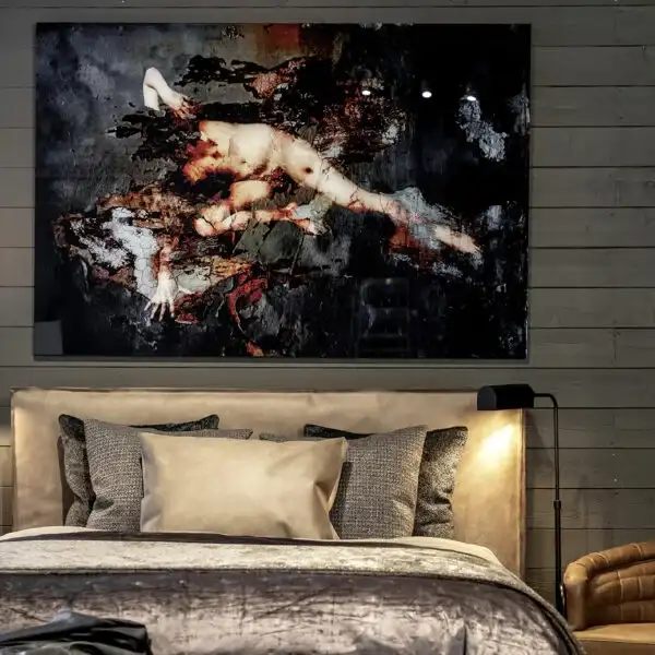 Veggdekorasjon Corrosive 180 X 120 cm Artwood