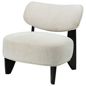 Cadiz lenestol i stoff Quiet cream