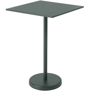 Linear Steel Barbord 70x70 cm Dark Green 