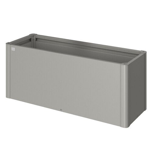 Belvedere plantebed midi størrelse 150 metallic kvartsgrå Biohort