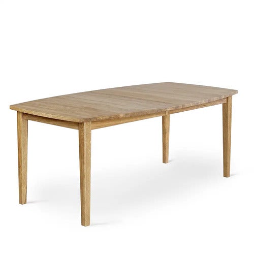 Allegro Spisebord 100x186-286 cm i finert oljet eik