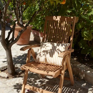 Barrier prydpute 50x40 cm Golden Yellow Stripe