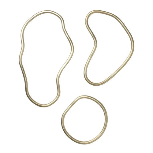 Pond Trivets - Set of 3 - Brass