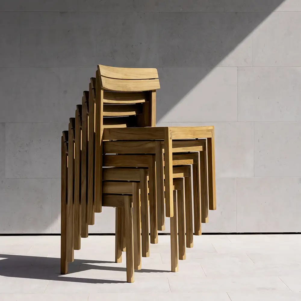 Laknäs spisestol teak