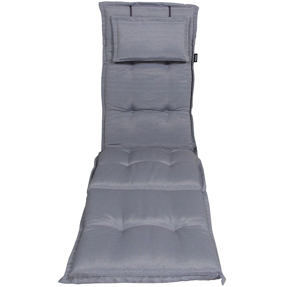 Naxos pute dekkstol lys grå Brafab