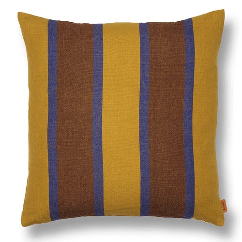 Grand Dekorativ pute - Lime/Bright Blue/Choco