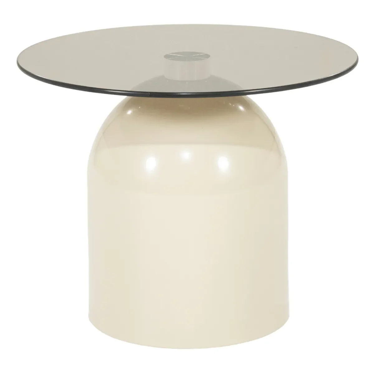 Irona small sofabord 50x50x40 cm glass beige
