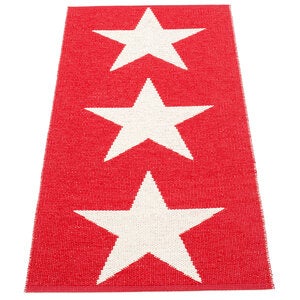 Viggo matte 70x150 cm one red / vanilla 