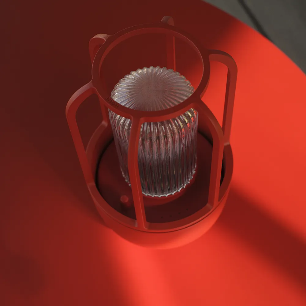 PICO Sofabord Ø64 cm rund base Cayenne