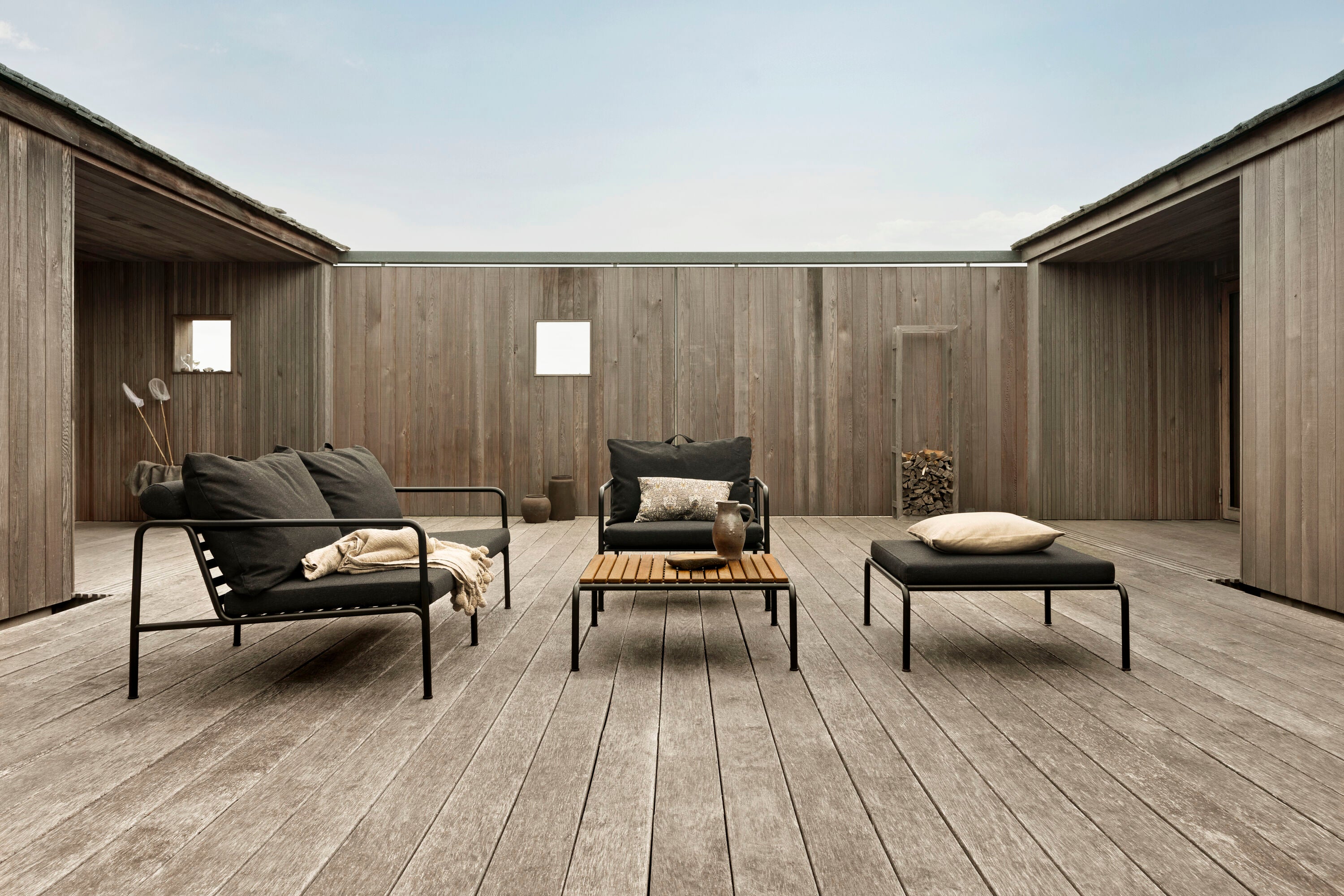 Avon fotskammel mørkegrønn