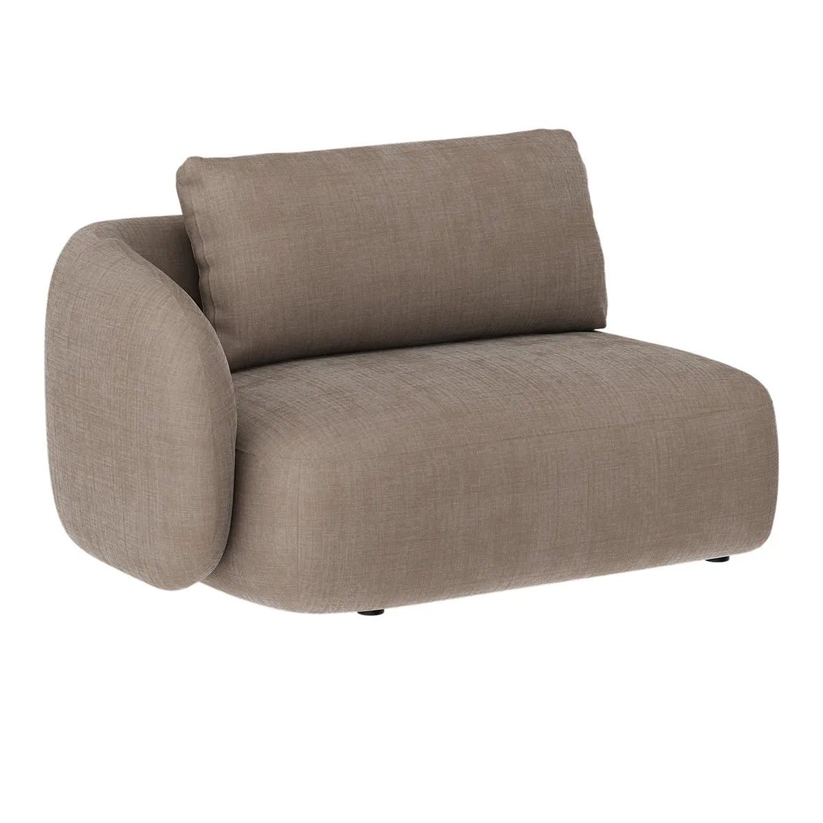 Artwood, Dixon 1,5-sits sektion vänster Gabby taupe