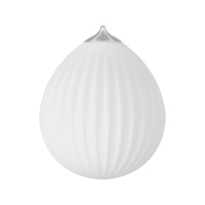 Around World lampeskjerm Ø35 cm White/Brushed steel