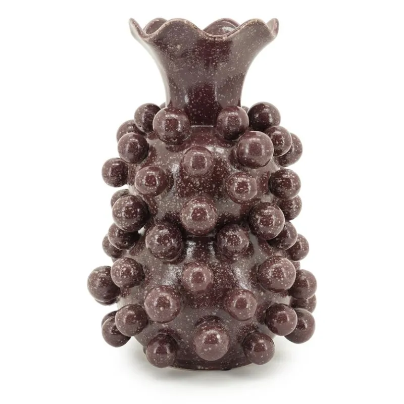 Vase Viro - burgundy 28,3x28,3x39,7 cm