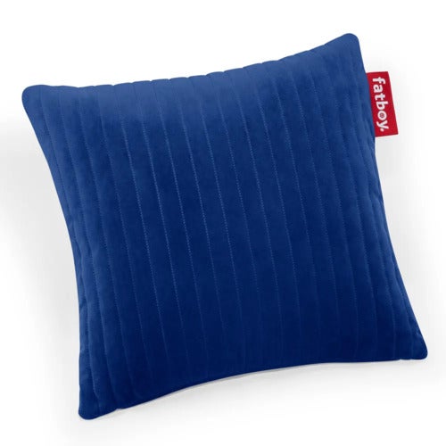 Hotspot quadro line velvet varmepute flash blue
