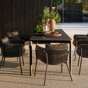 Tira Spisestol Charcoal grey