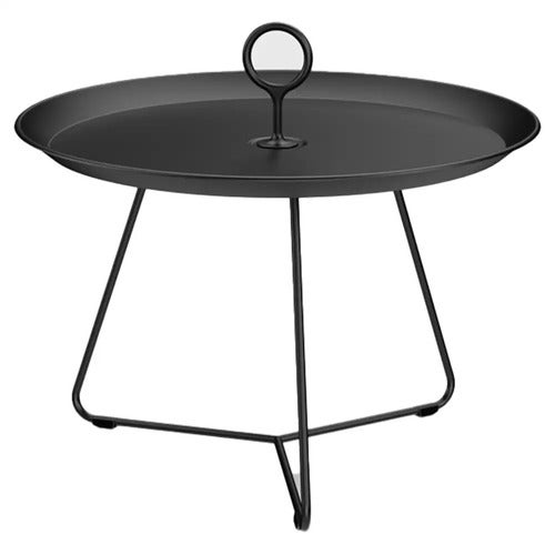 Sidebord med øyer 57,5 cm Svart