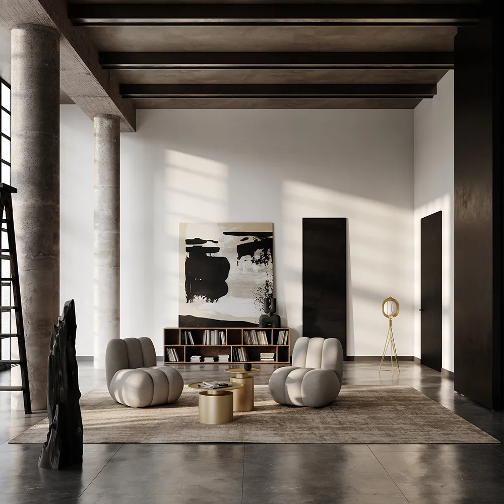 Toe Lenestol - Taupe