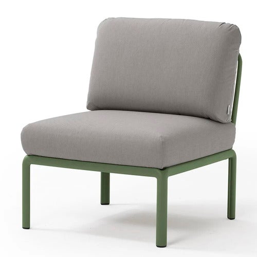 Komodo midtdel Agave - Grigio