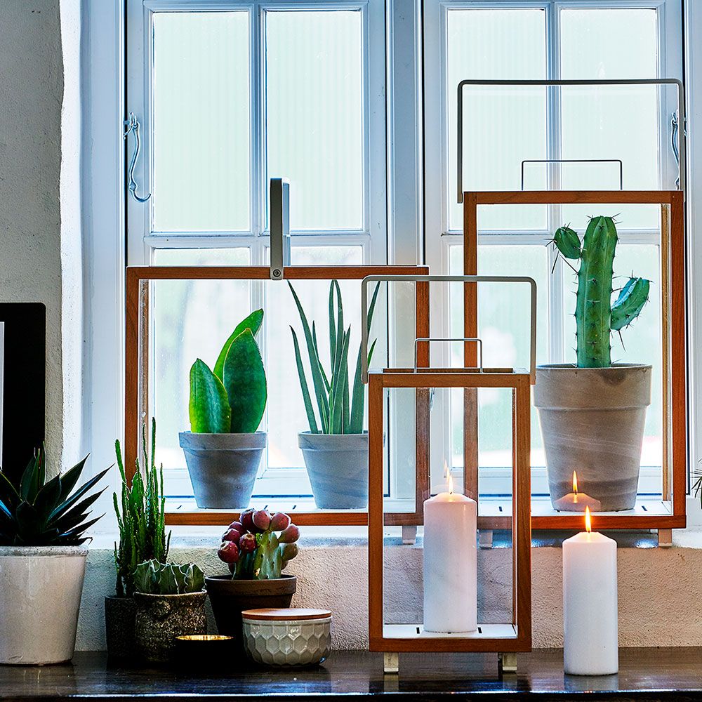 Lighthouse lysestake stor Lava Grey